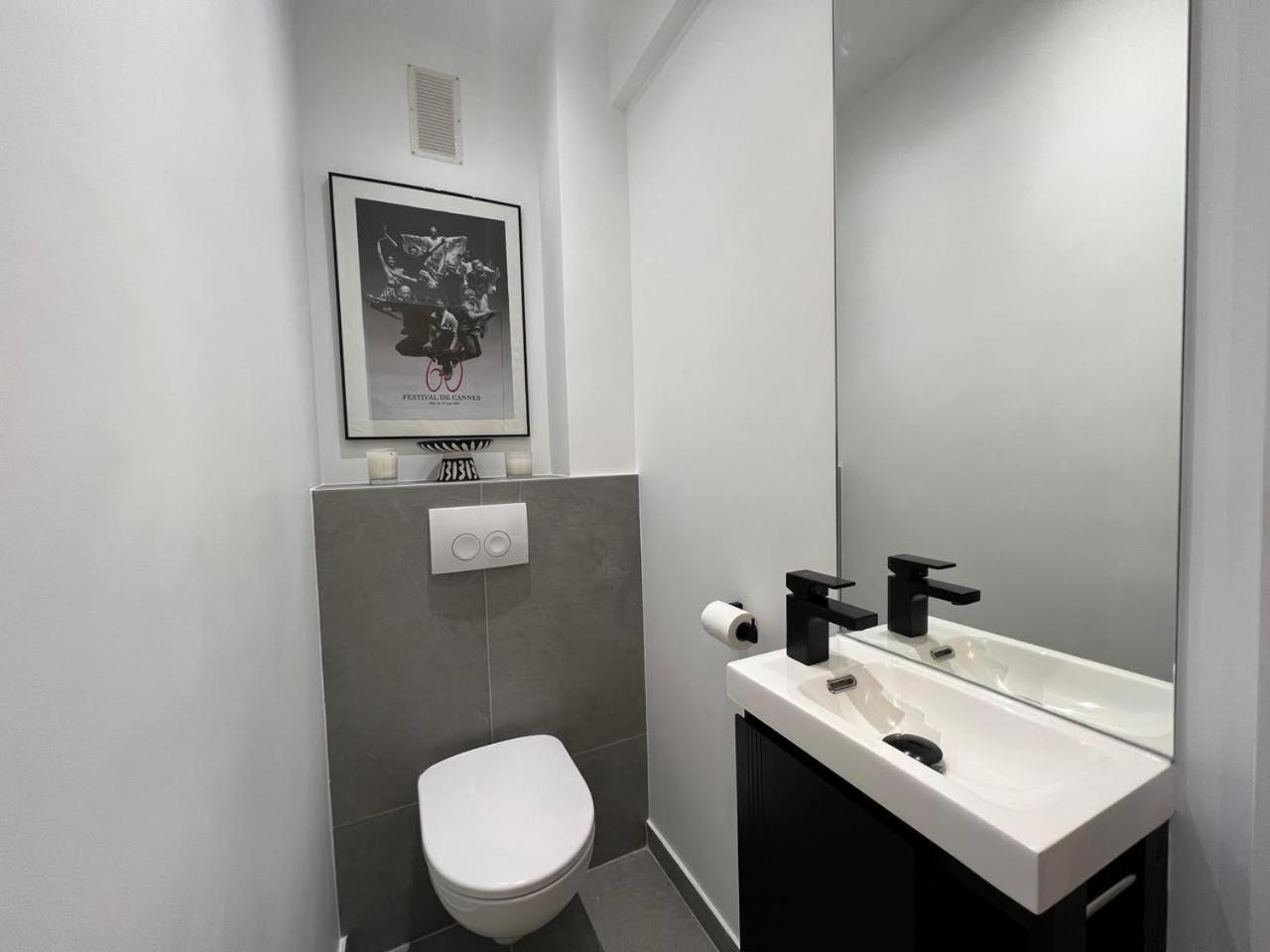Vue Mer Exceptionnelle Sur Plage Du Midi En 1Re Ligne- 2 Chambres Cannes Ngoại thất bức ảnh